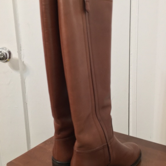 Tory Burch Dark Sepia Fulton knee High Boot Size 8M - Picture 15 of 16